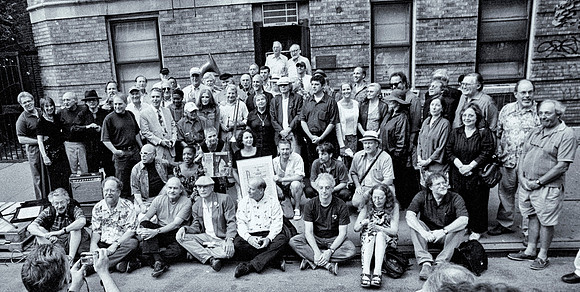 Dave Van Ronk Street naming ceremony, 2004