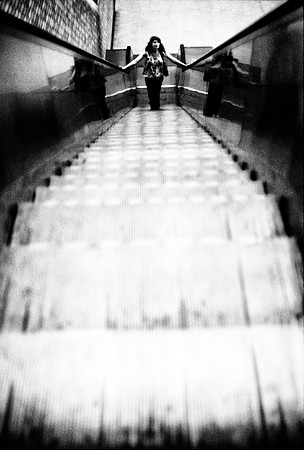 Paula and Elevator, Montreal