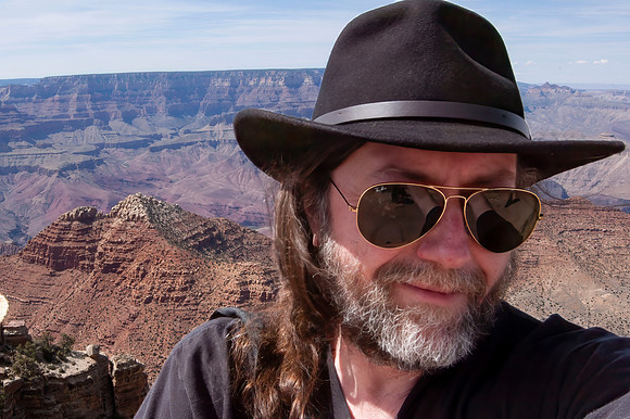 Self Portrait, Grand Canyon.